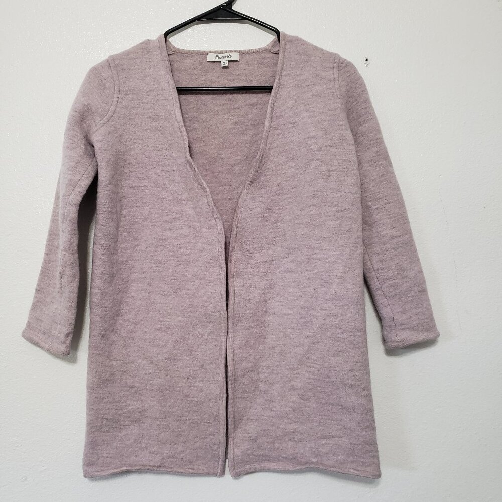 Madewell Lombard Merino Wool Cardigan